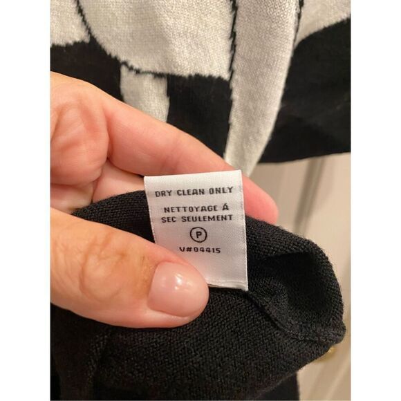 Diane von furstenberg New Kivel Chain Wool Sweater Dress size small - Picture 7 of 9